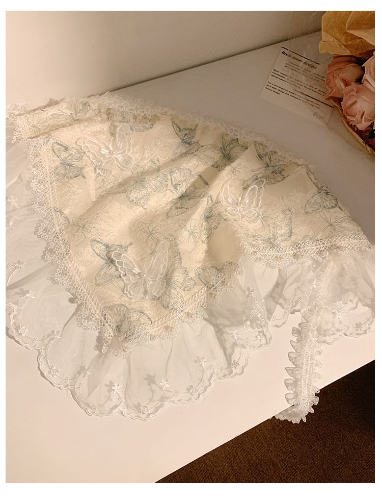 Trim Bandana Lace Designs) (Various Butterfly