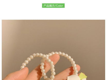 Clips Hair Claw Tie Clip Set Fabric (Various Designs) / Floral