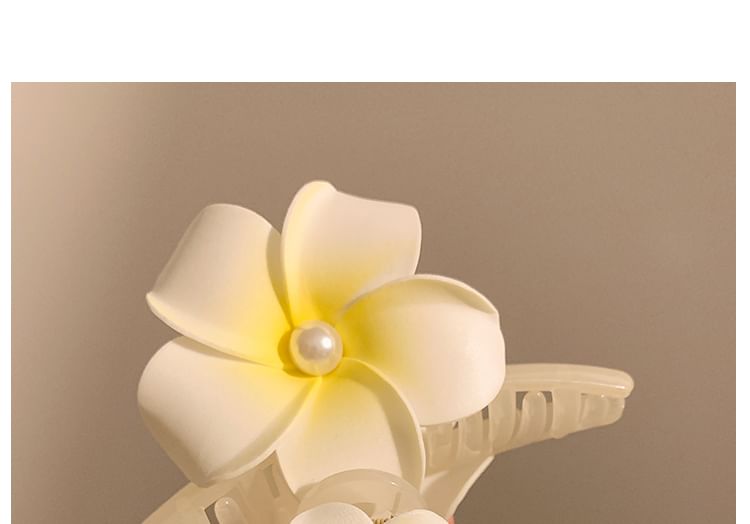 Clips Hair Claw Tie Clip Set Fabric (Various Designs) / Floral