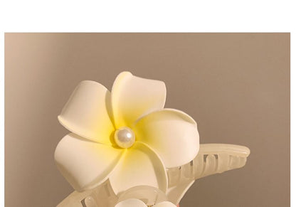 Clips Hair Claw Tie Clip Set Fabric (Various Designs) / Floral