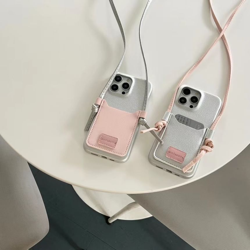 Phone Holder Case Lanyard Card