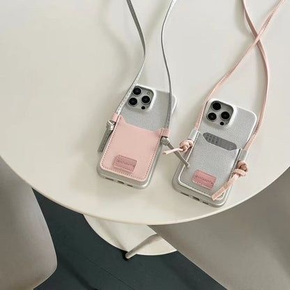 Phone Holder Case Lanyard Card