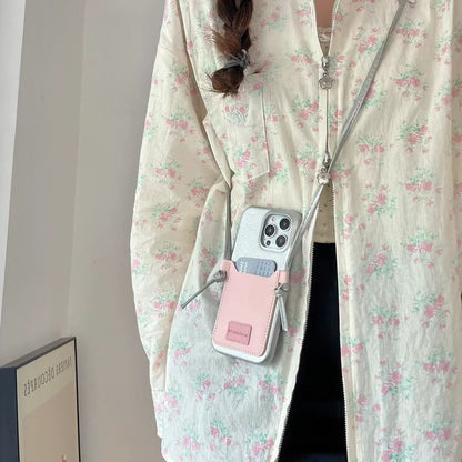 Phone Holder Case Lanyard Card