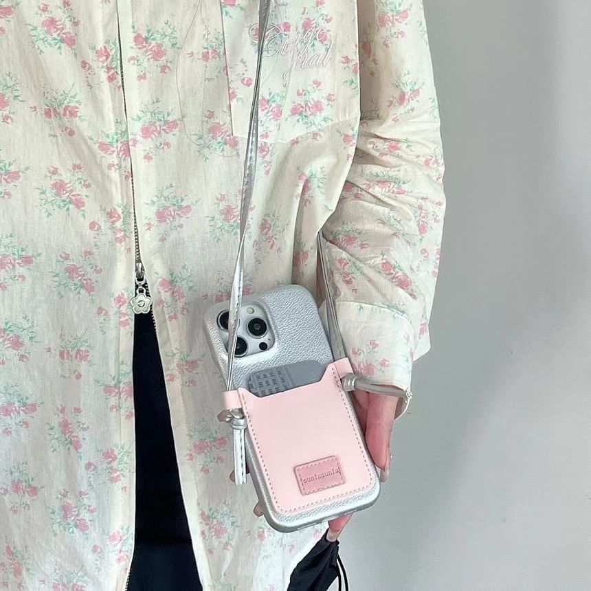 Phone Holder Case Lanyard Card