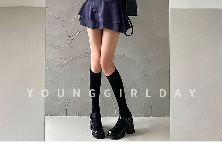 Square-Neck Ruched Tank Top Set with Tiered Mini Skirt