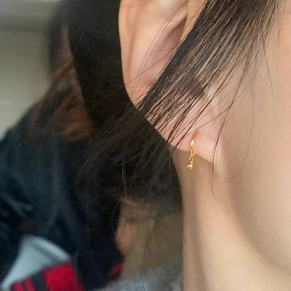 Earring Hoop Metallic