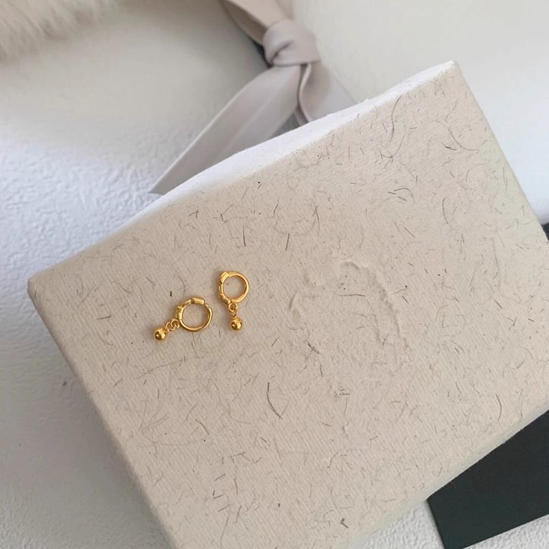 Earring Hoop Metallic