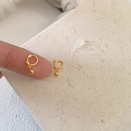 Earring Hoop Metallic