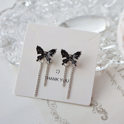 Drop / On Butterfly Earring Enamel Clip