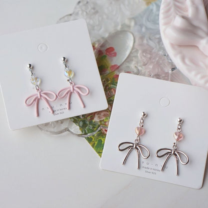 Drop On Earring / Bow Clip