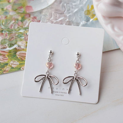 Drop On Earring / Bow Clip