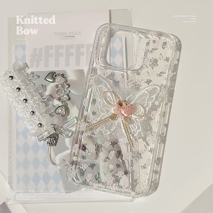 Case Charm Set Butterfly Phone Lace /