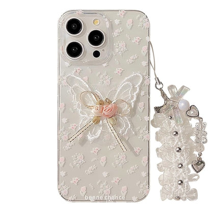 Case Charm Set Butterfly Phone Lace /