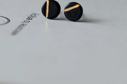 Stud Disc Earring