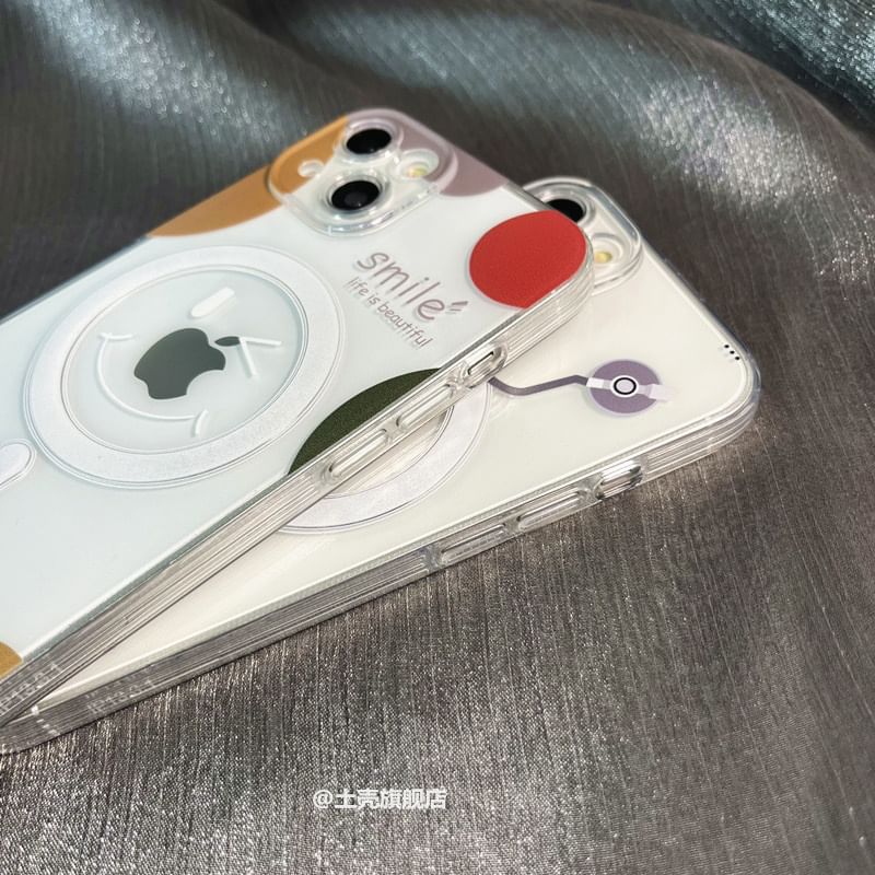 with Magnetic Phone MagSafe) Print Case (Compatible