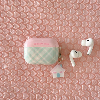 / AirPods Charm Pro Plaid Designs) Skin Case (Various Earphone