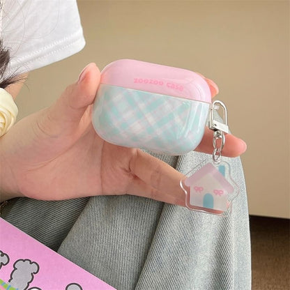 / AirPods Charm Pro Plaid Designs) Skin Case (Various Earphone