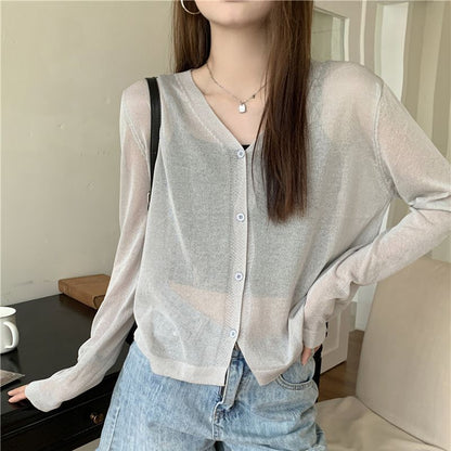 V-Neck Cardigan