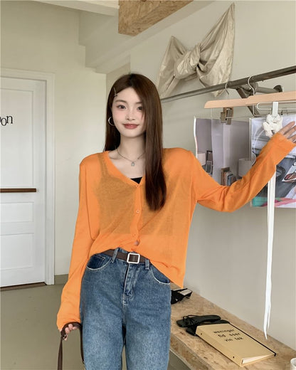 V-Neck Cardigan