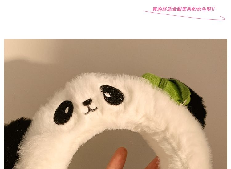 Panda Headband Fluffy