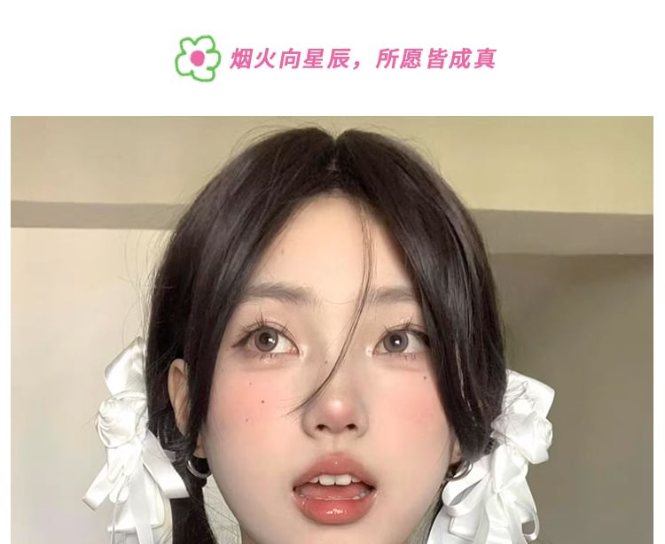 Flower Hair Clip Bowknot