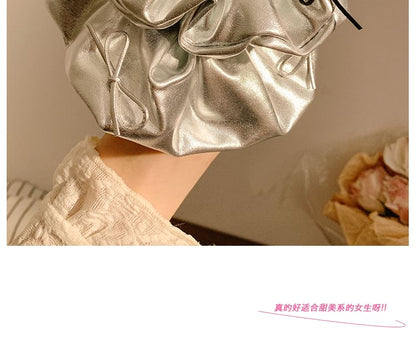 Scrunchie Ruffle Trim