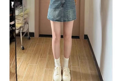 Pointelle Knit Open Front Crop Cardigan