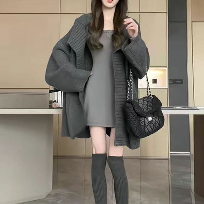 Long Sleeve Loose Fit Cardigan