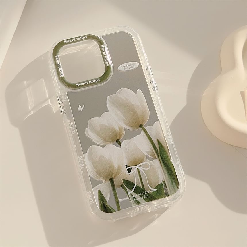 Mirrored Tulip Case Phone