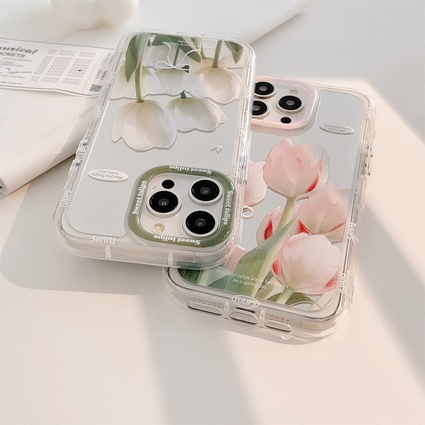 Mirrored Tulip Case Phone
