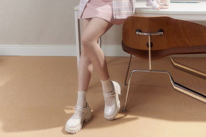 Plus Size High Rise Plain Mini A-Line Skirt