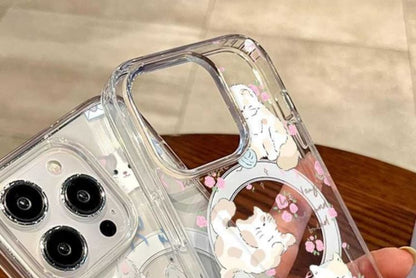 MagSafe) (Compatible Cat with Phone Case Magnetic