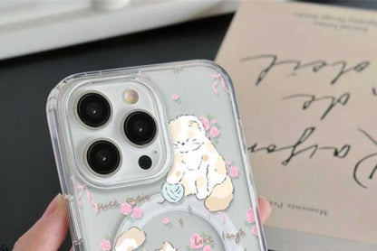 MagSafe) (Compatible Cat with Phone Case Magnetic