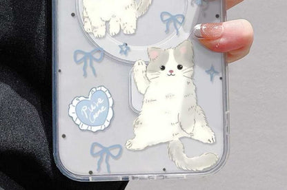 MagSafe) (Compatible Cat with Phone Case Magnetic