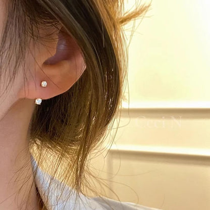 Alloy Ear Rhinestone Jacket