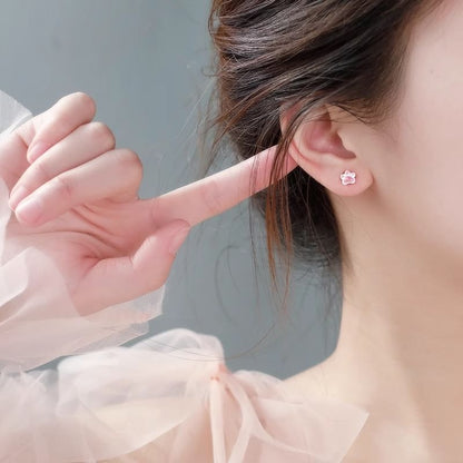 Ceramic Cat Paw Earrings