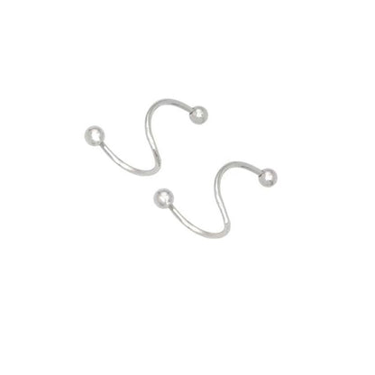 Ear Jacket Heart Bead Alloy Star /