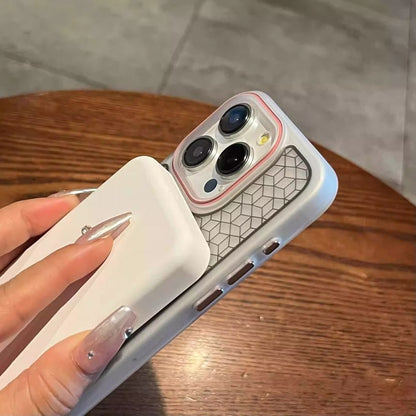 Case Magnetic (Compatible MagSafe) Geometric with Phone