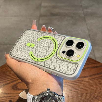 Case Magnetic (Compatible MagSafe) Geometric with Phone