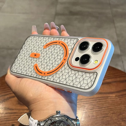 Case Magnetic (Compatible MagSafe) Geometric with Phone
