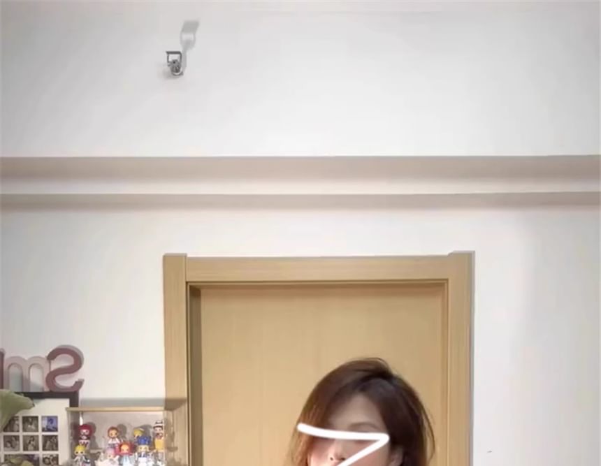 Long-Sleeve Collared Plain Shirt / Round Neck Plain Button Jacket