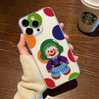 Phone Clown Transparent Case