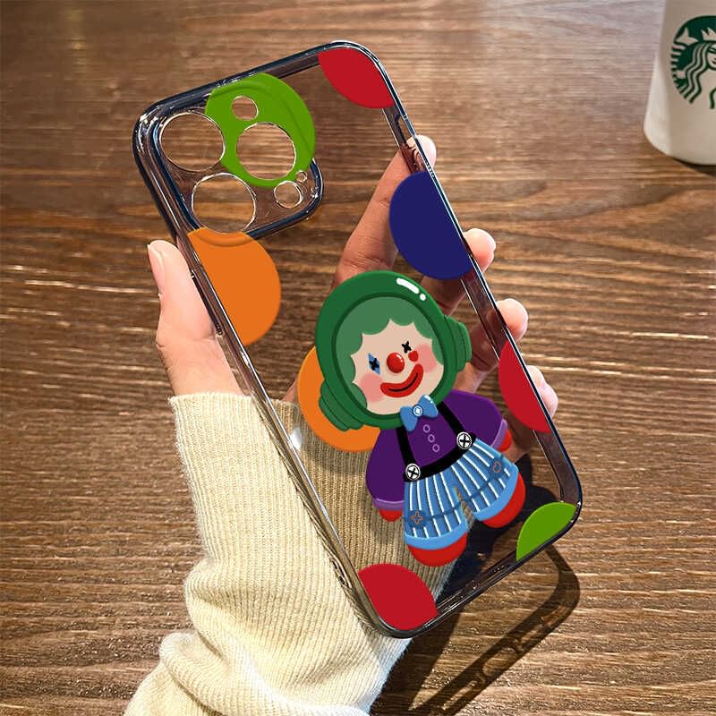 Phone Clown Transparent Case