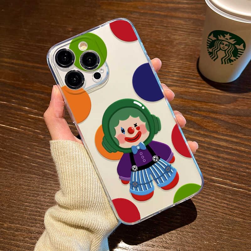 Phone Clown Transparent Case
