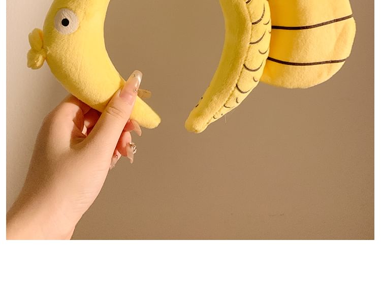 Headband Fish Face Wash Chenille