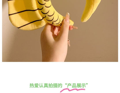 Headband Fish Face Wash Chenille