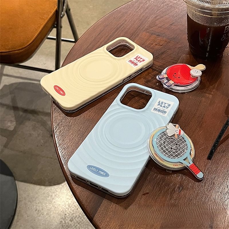 MagSafe) Case Magnetic (Compatible Phone with Lettering