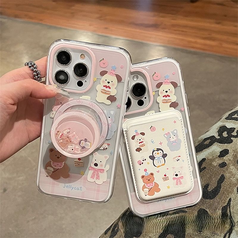 Phone with Animal Magnetic Case MagSafe) (Compatible