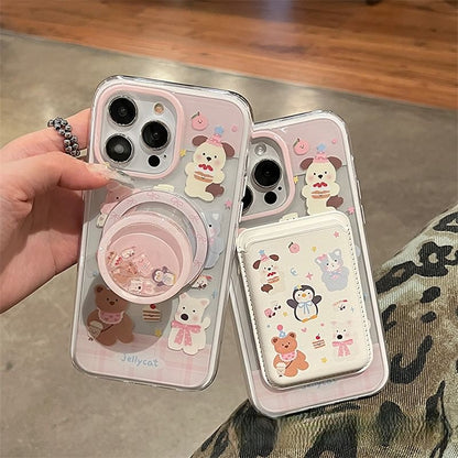 Phone with Animal Magnetic Case MagSafe) (Compatible