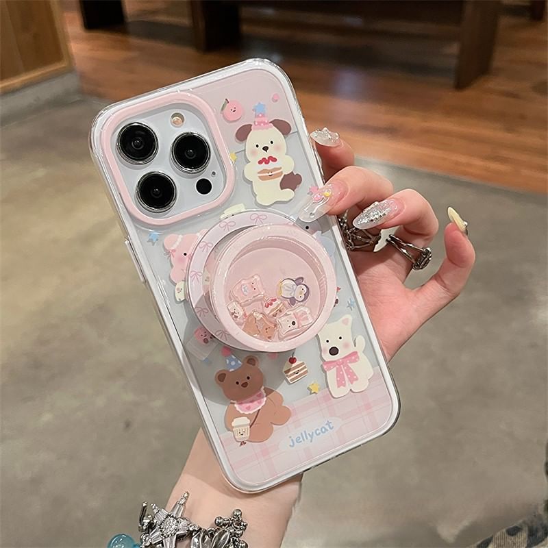 Phone with Animal Magnetic Case MagSafe) (Compatible